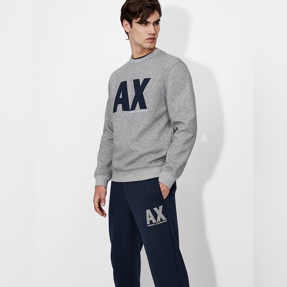 Armani Exchange CREW NECK SWEATSHIRT - Picture 7 of 10